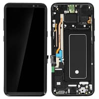 Ecran Complet Samsung Galaxy S8 Plus Noir (G955F) (Reconditionné)