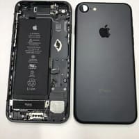 Châssis Complet iPhone 7 Noir Connecteur de Charge + Batterie (Origine Demonté)