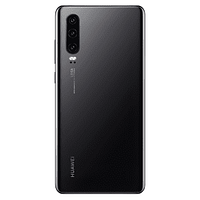 Vitre arrière Huawei P30 (Original Démonté) (Sans Lentile) Noir