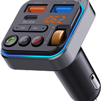 Kit voiture FM sans fil Xssive + lecteur de musique