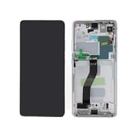 Ecran Complet Galaxy S21 Ultra 5G (G998B) Argent (Sans Cam) (Service Pack) GH82-26035B