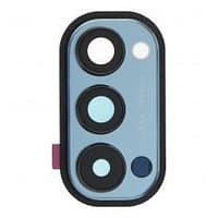 Objectif et lunette de caméra arrière pour Oppo Reno4 5G (CPH2091) Blue Origine