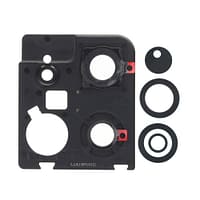 Objectif et lunette de caméra arrière Oppo Reno8 Pro 5G CPH2357 Noir (Origine)