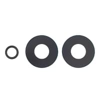 Objectif de caméra arrière Oppo Reno7 Lite 5G CPH2343 Noir HQ 3 pièces dans un ensemble