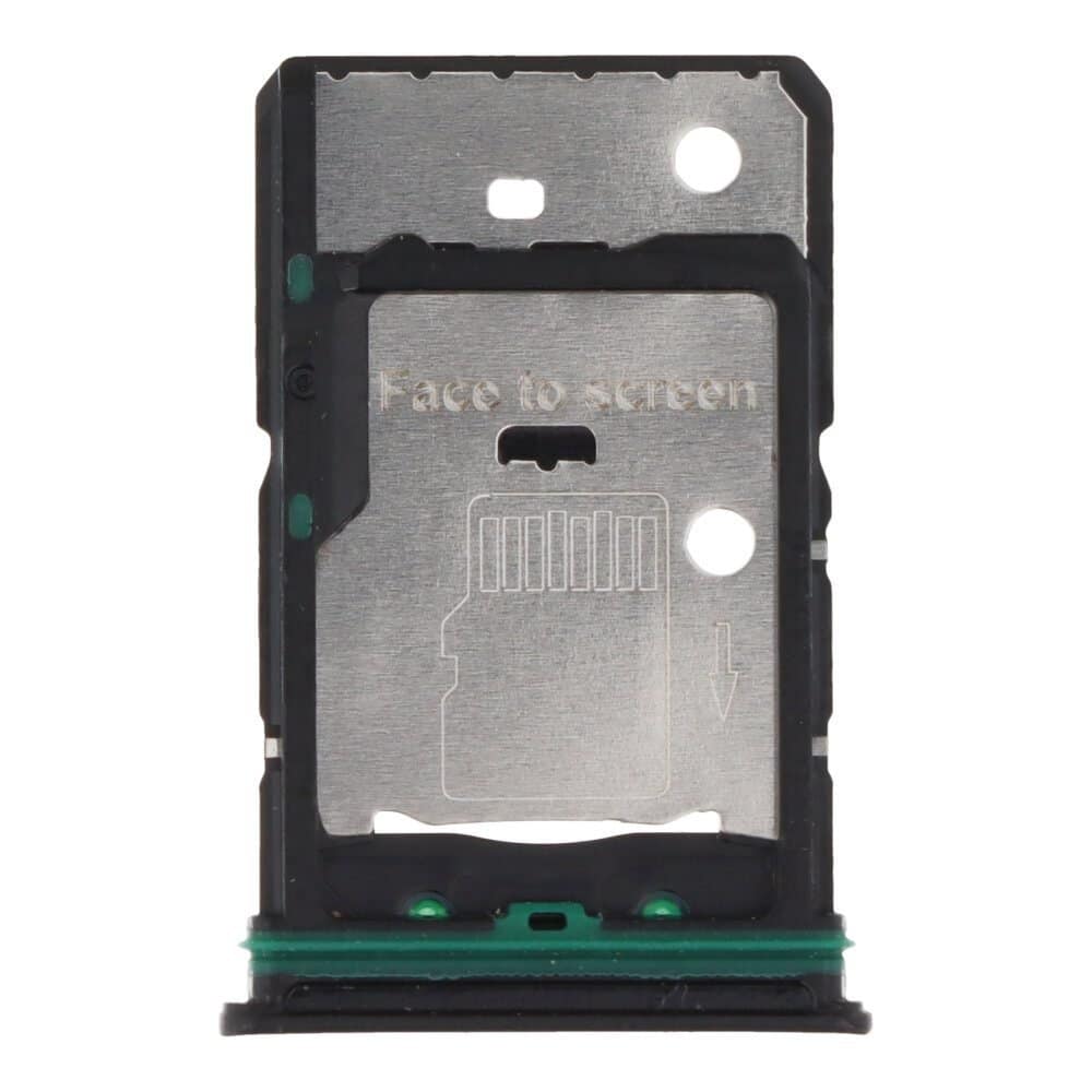 Tiroir de carte SIM Oppo Reno7 5G CPH2371 Version double carte Bleu foncé (Origine)