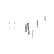 Bouton Power/Volume/Switch iPhone 14 Pro/14 Pro Max Argent