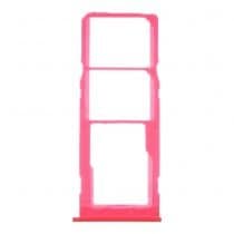 Tiroir Carte SIM pour Samsung Galaxy M21/M31 Version Double Carte Rouge (Origine)