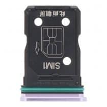 Tiroir de carte SIM OPPO Reno4 5G CPH2091 Version double carte Violet Original