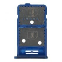 Tiroir Carte SIM pour Samsung Galaxy M31s Version Double Carte Bleu (Origine)