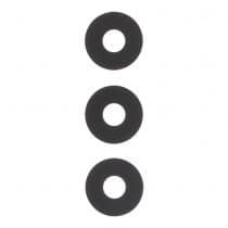 Objectif de caméra arrière pour Samsung Galaxy M13 noir (Origine) 3 pièces dans un ensemble