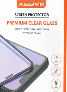 Verre trempé Xssive GoldLine (6D) pour iPhone 16 Pro Max