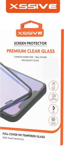 Verre trempé Xssive GoldLine (6D) pour iPhone 13/13 Pro/14/16e