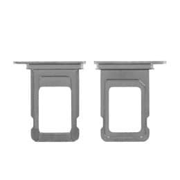 Tiroir SIM iPhone 11 Pro / 11 Pro Max Argent