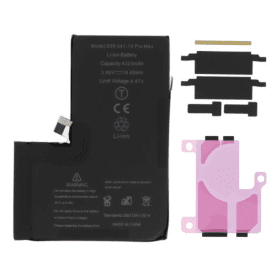 Batterie iPhone 14 Pro Max (OEM) Installation Directe Aucun Pop-up / État 100%