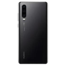 VITRE ARRIÈRE HUAWEI P30 NOIR (SANS VITRE CAMERA)
