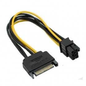 Adaptateur d’alimentation 6 Pin / 15 Pin SATA