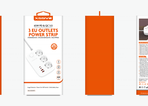 Prise de courant Xssive 65W PD/QC3.0