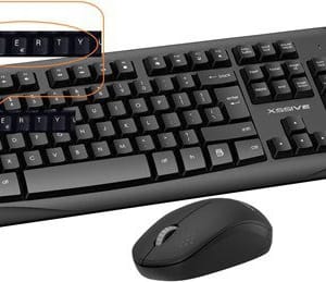 Ensemble clavier et souris sans fil AZERTY Xssive XSS-KMSET1