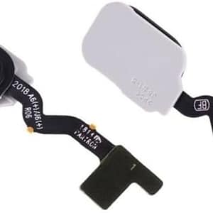 Bouton accueil tactile, câble flexible, empreinte digitale SMSUNG J6 PLUS (J610) ARGENT