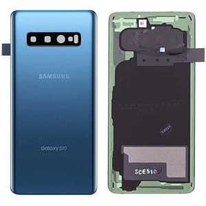 CACHE BATTERIE SAMSUNG GALAXY S10 (G973) BLEU