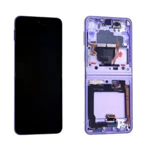 Ecran Complet Galaxy Z Flip 3 5G Lavande (F711B) (Service Pack ) GH82-27243D-S