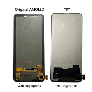 Ecran Complet Noir Poco F2 Pro (Sans Châssis) TFT