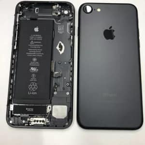 Châssis Complet iPhone 7 Noir Connecteur de Charge + Batterie (Origine Demonté)
