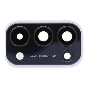 Objectif et lunette de caméra Arrière OPPO Reno5 4G/Reno5 5G CPH2145/Find X3 Lite CPH2145 Noir Original