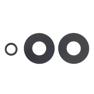 Objectif de caméra arrière Oppo Reno7 Lite 5G CPH2343 Noir HQ 3 pièces dans un ensemble