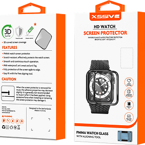 Verre de montre Xssive PMMA pour Apple iWatch SE 44mm