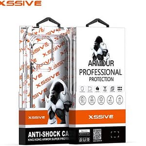 Coque Arrière Anti-Shock Xssive Pour iPhone 16 Pro – Transparente