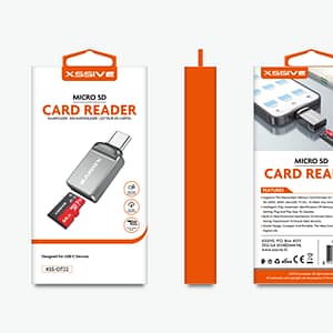 Lecteur de carte Micro SD Xssive pour USB-C