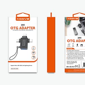 Adaptateur OTG Xssive 3 en 1 USB-C (3 en 1)