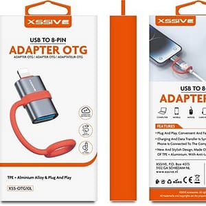 Câble USB OTG Xssive vers 8 broches (iPhone)