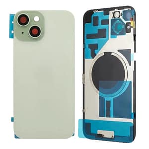 Vitre Arrière iPhone 15 Vert (Premium)