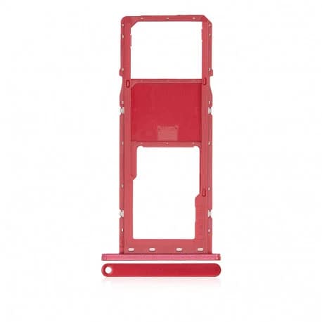 TIROIR CARTE SIM SAMSUNG A30S (ROUGE)