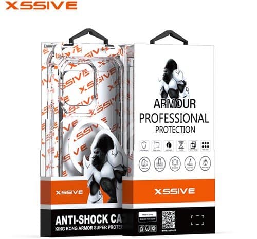 Coque Anti-shock Xssive compatible Avec Magsafe iPhone 16 - Transparente
