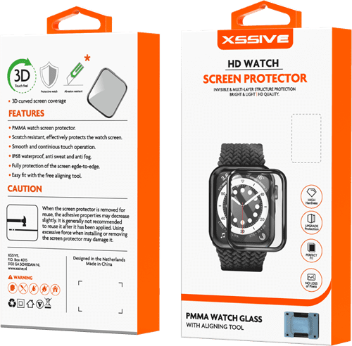 Verre de montre Xssive PMMA pour Apple iWatch SE 44mm