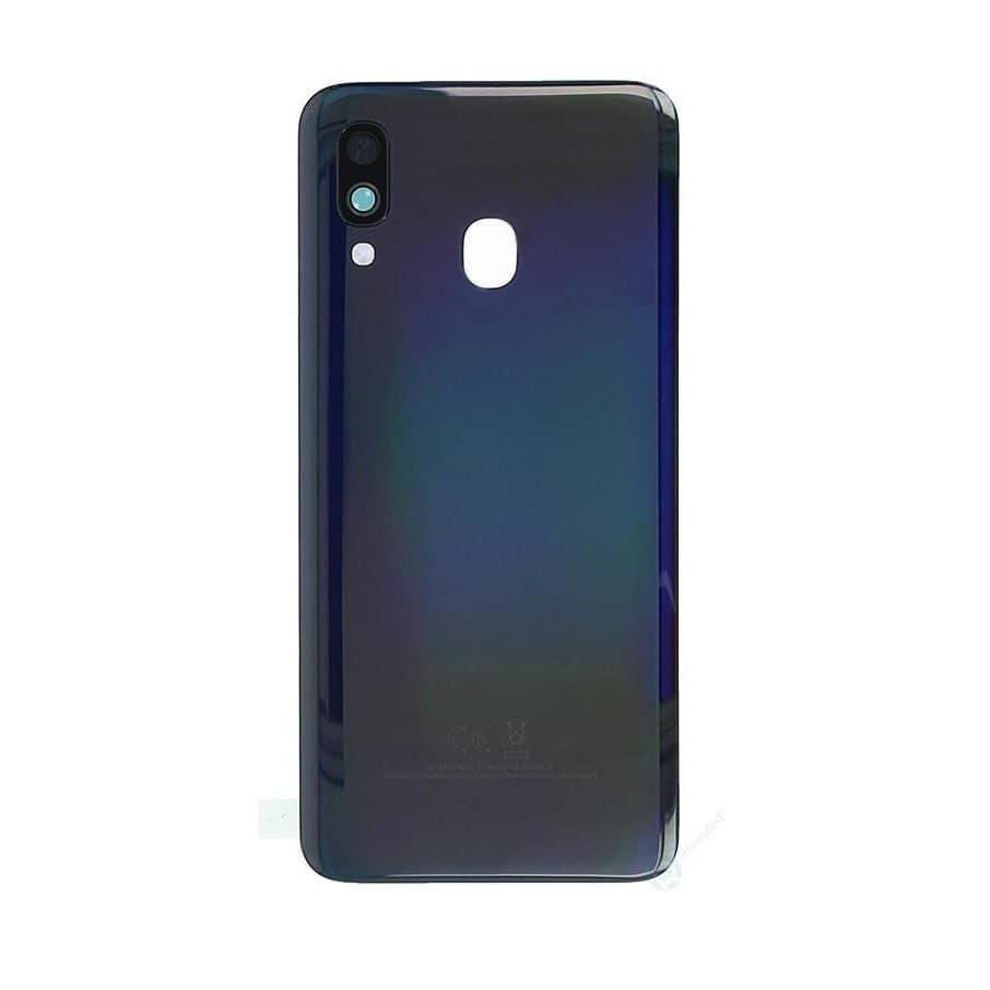 Vitre arrière Samsung Galaxy A40 (A405F) Noir(Original Démonté) - Grade A/B